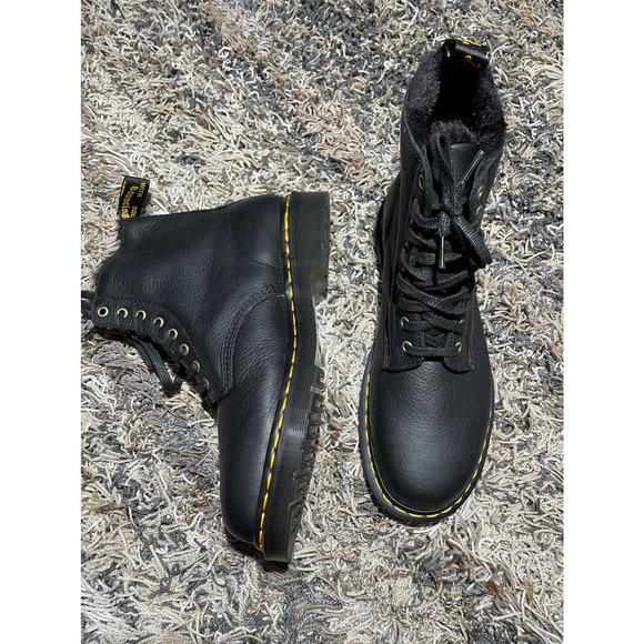 1460 WOMEN\'S ARCADIA LEATHER LACE UP BOOTS - SIZE 9 main image 5